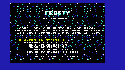 Play <b>Frosty the Snowman 2</b> Online